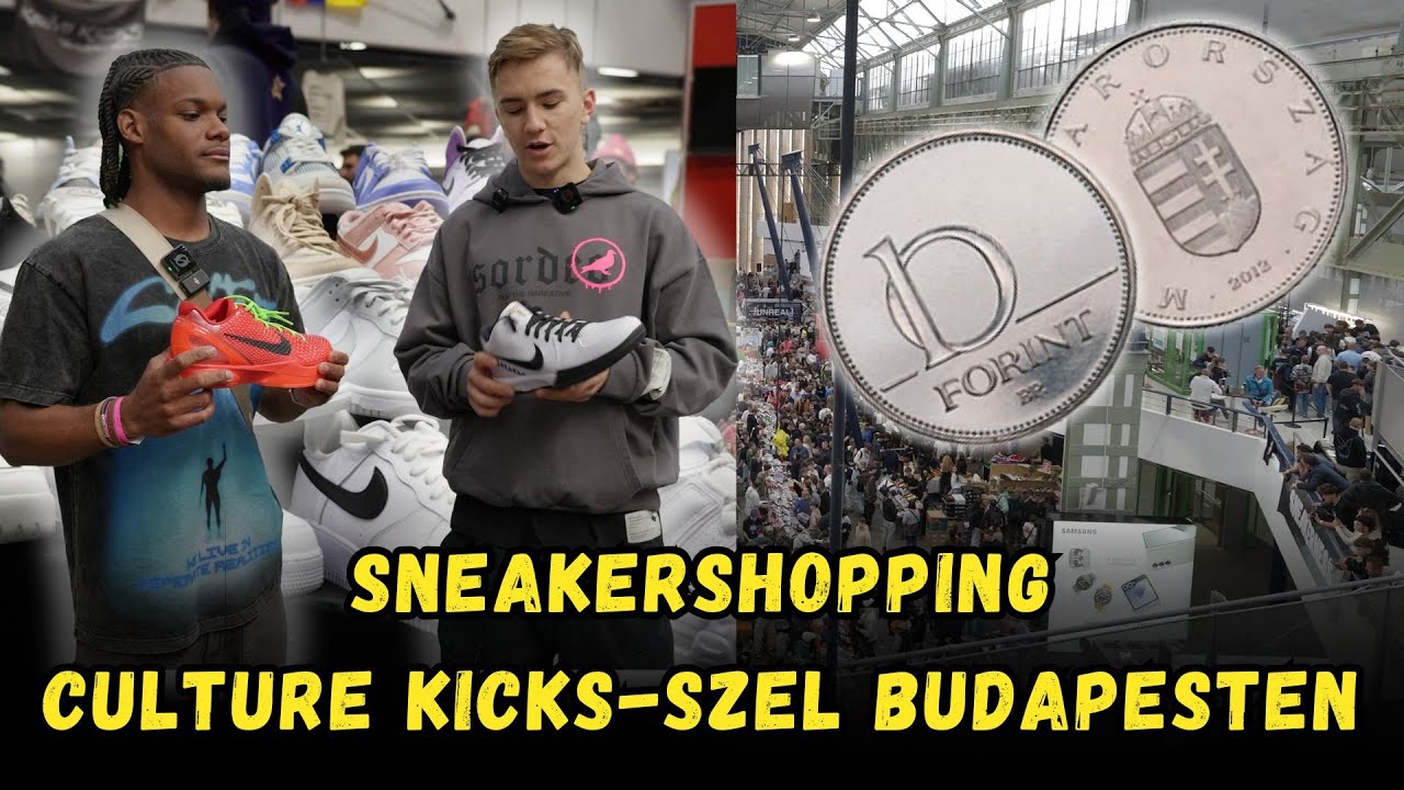 Culture Kicks cipő shopping és érmefeldobás Budapesten