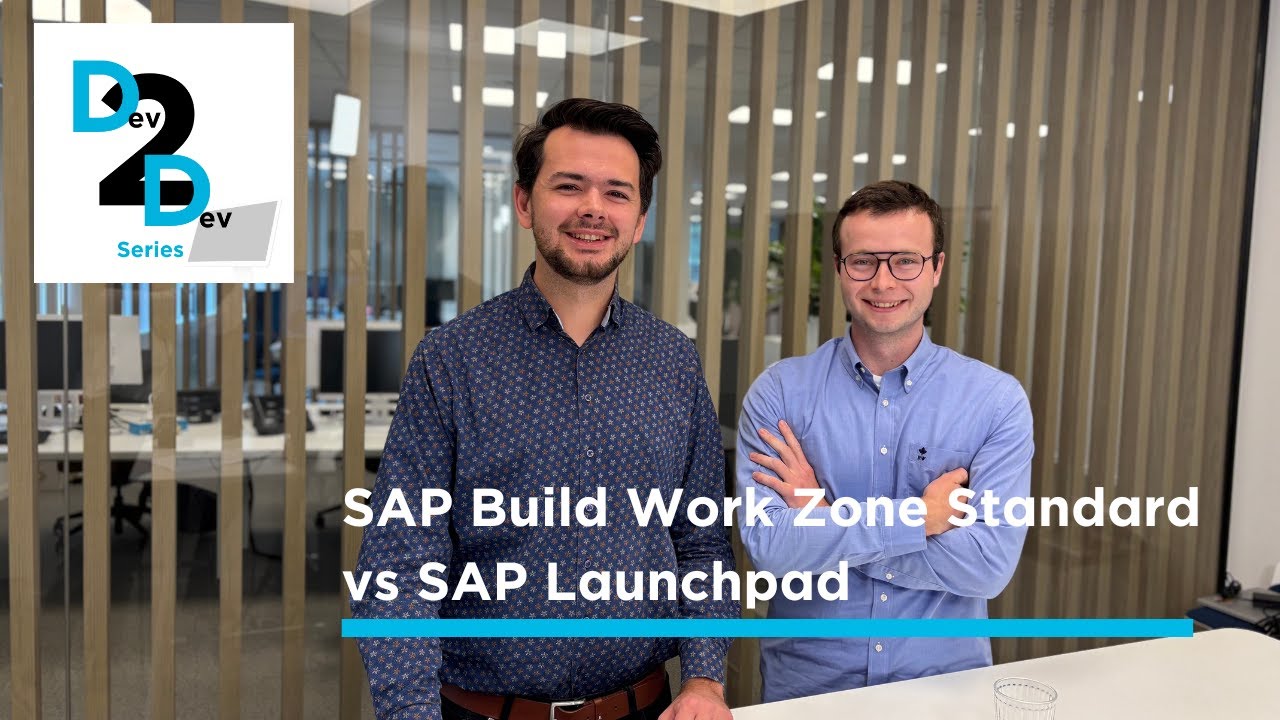 Dev2Dev Series: SAP Build Work Zone Standard