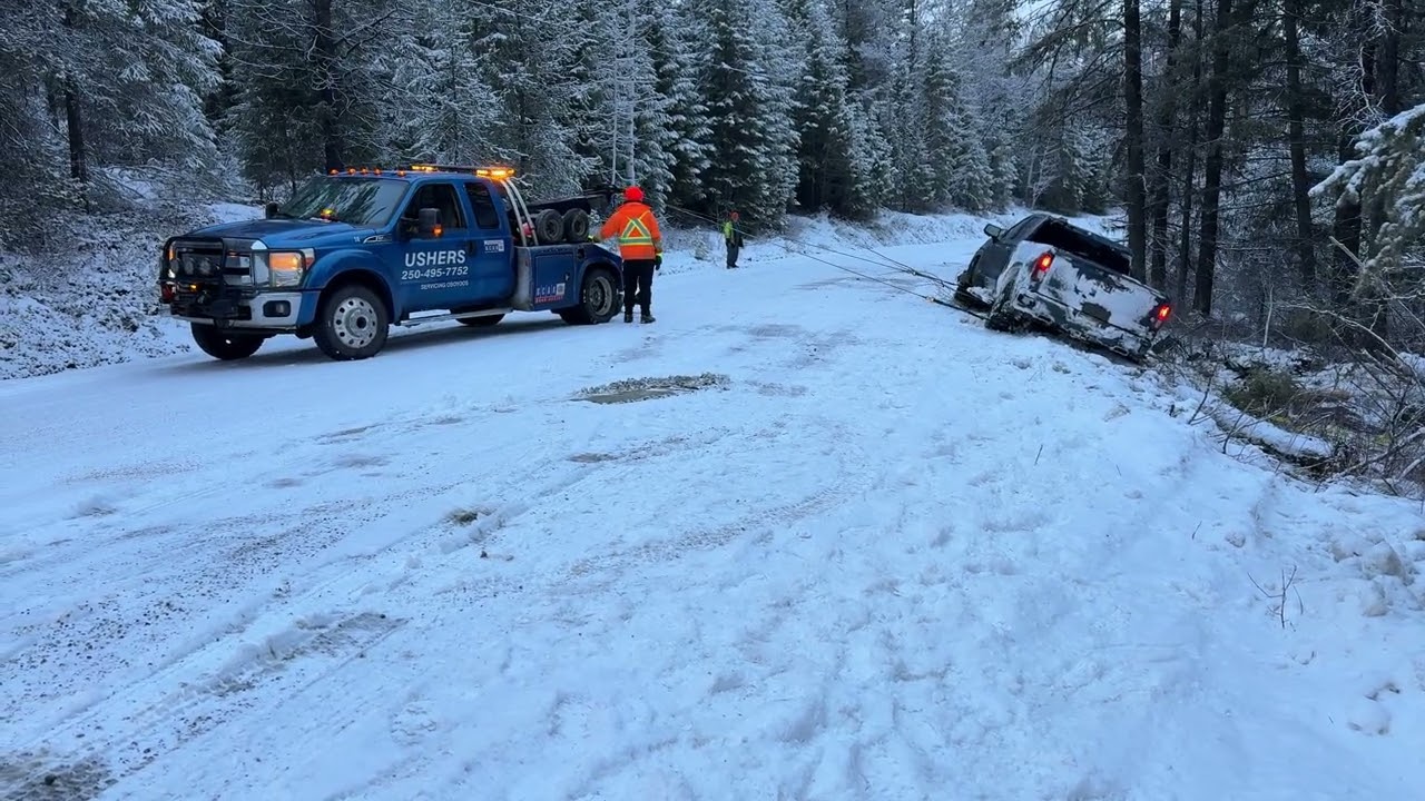 Accident Recovery on Baldy Road - Feb 16th, 2026