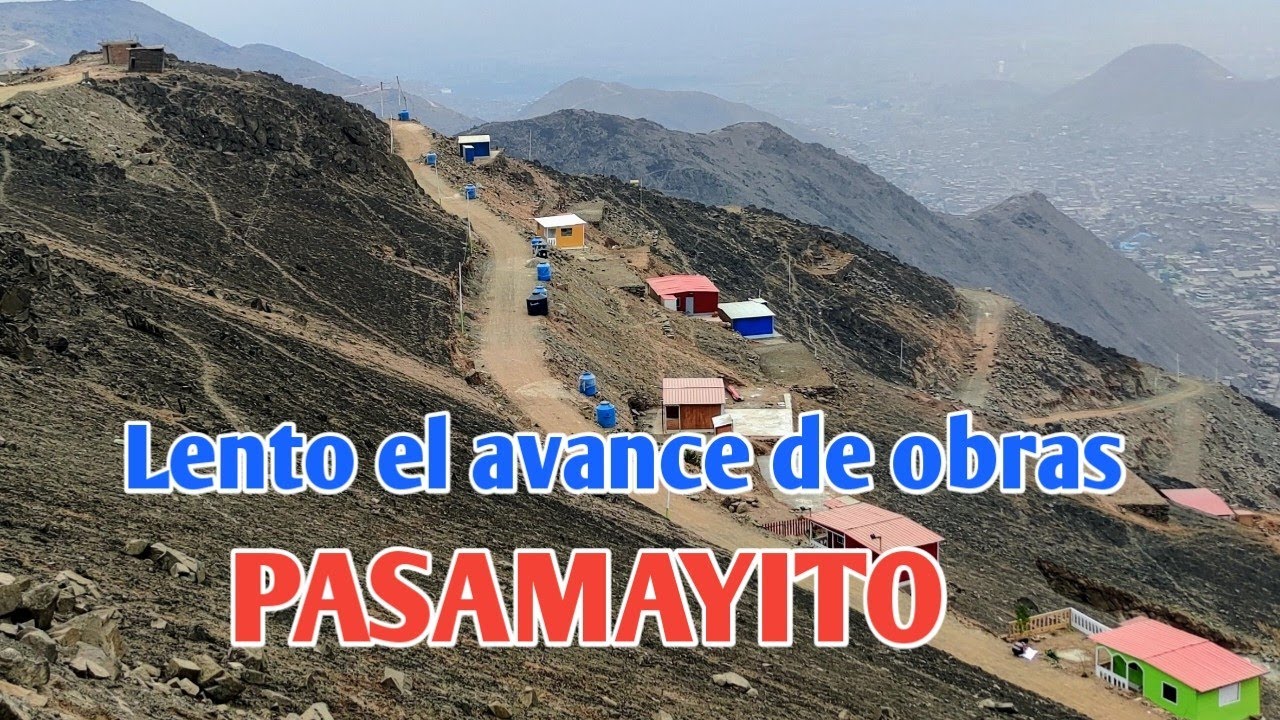 ACTUALMENTE ASÍ SE VE LA RUTA PASAMAYITO,UN RECORRIDO DESDE COMAS HASTA S.J.L: DÍA 21/08/2022