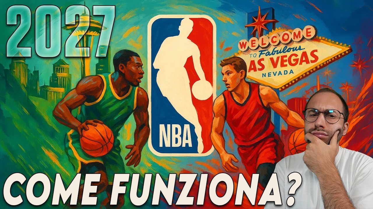 L'NBA A 32 SQUADRE! TUTTO QUELLO CHE DEVI SAPERE SULL'ESPANSIONE dell'NBA con SEATTLE e LAS VEGAS!