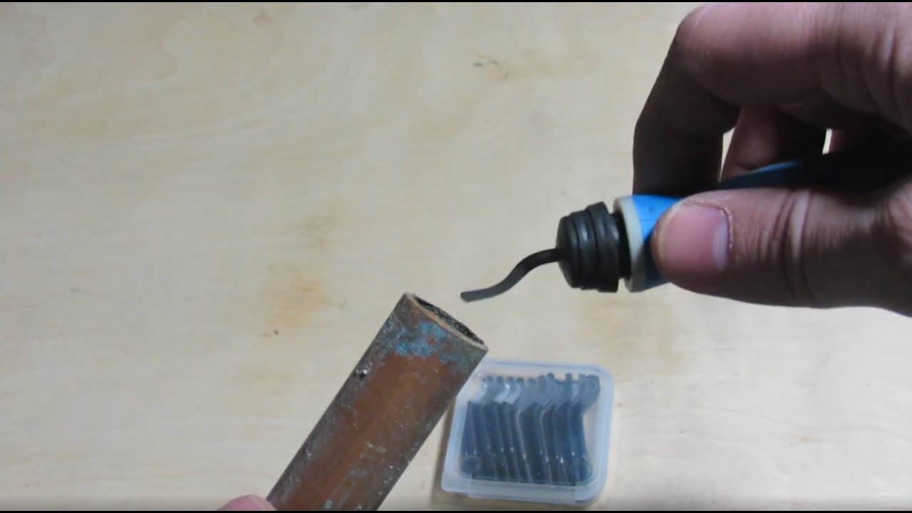 how to deburr a pipe;  POWERAXIS deburr tool quick review
