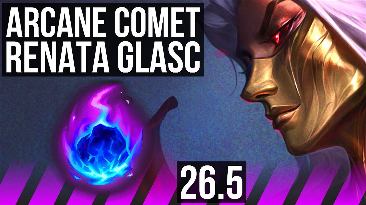 RENATA GLASC & Aphelios vs LULU & Jinx (SUP) | Arcane Comet | KR Master | 26.5