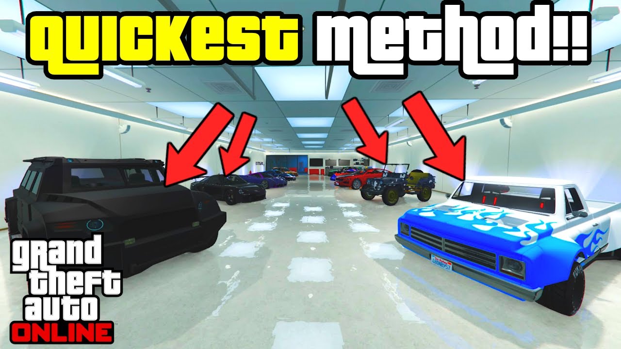 How to move cars from one Garage to another in GTA 5 Online!!