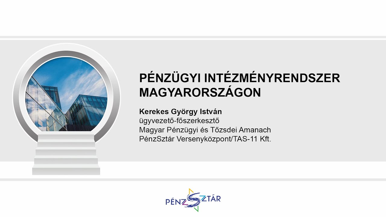 Pénzügyi intézményrendszer Magyarországon