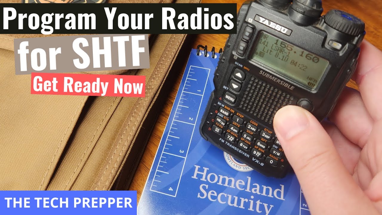 How I Program My Radio for Emergency Communication - Get Ready Now