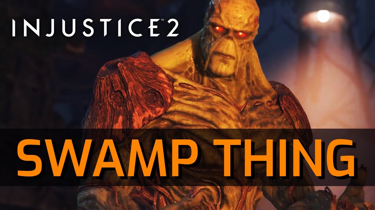 Injustice 2 - Swamp Thing Moveset w. Inputs [Basic]