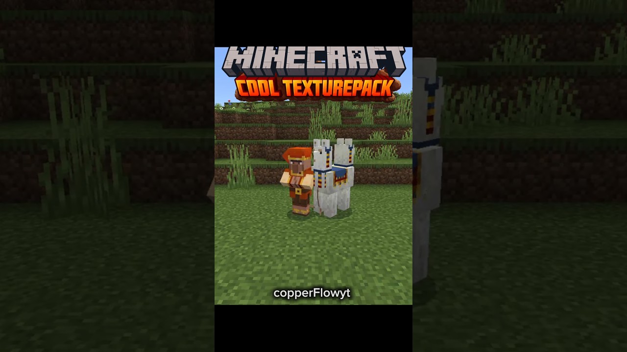 Minecraft cool texturepack for Bedrock edition 🤯 part 1