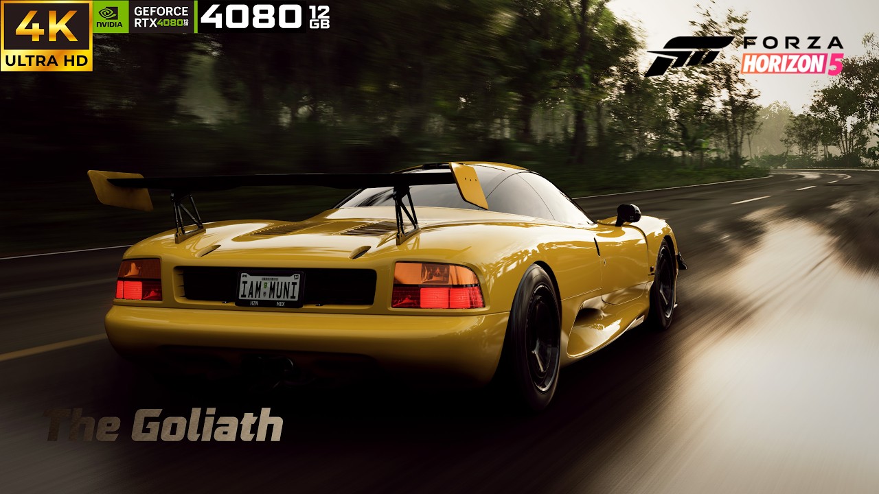 Forza Horizon 5 | The Goliath | Jaguar Sport XJR 15 | 4K Maximum Settings | Gameplay