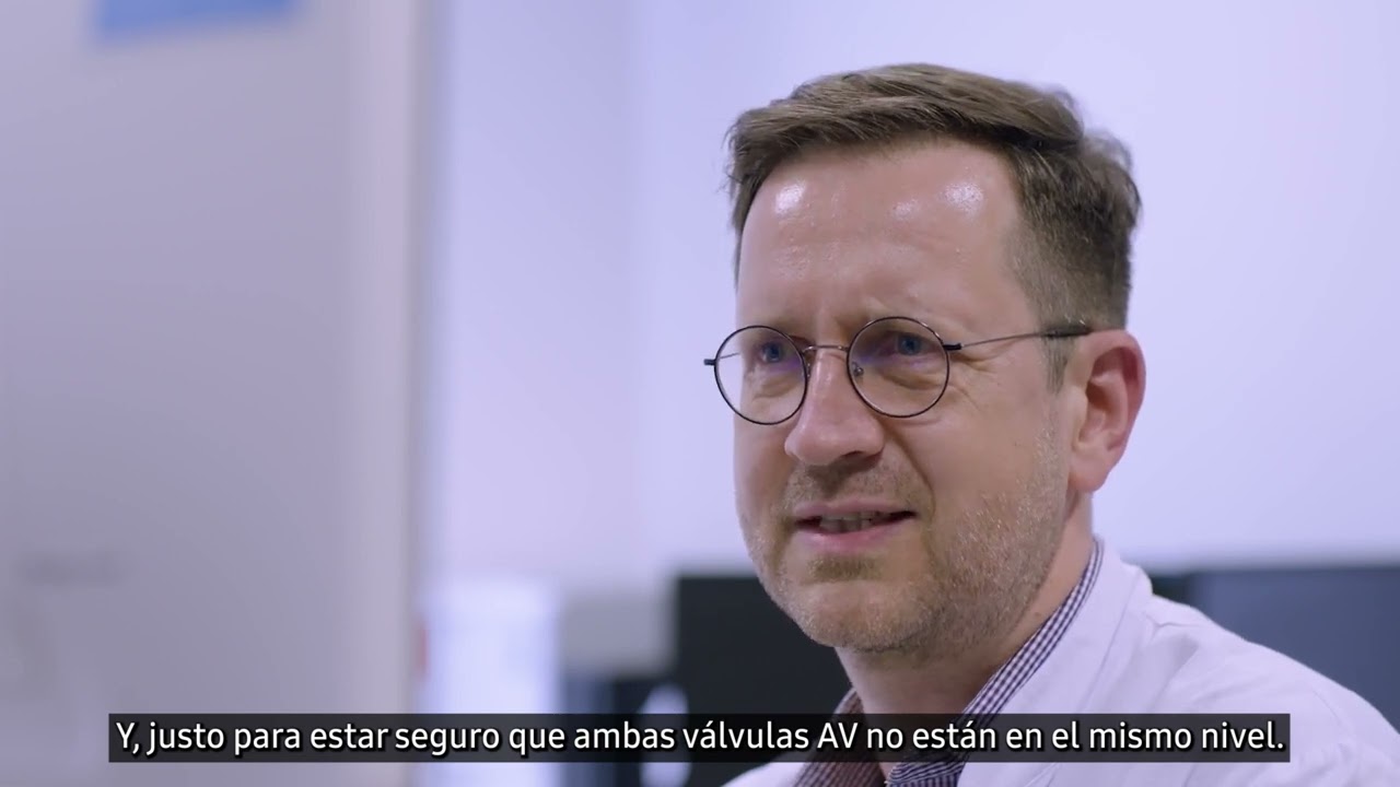 Testimonial con el Dr. J. Weichart utilizando el Ecógrtafo V8 de Samsung.