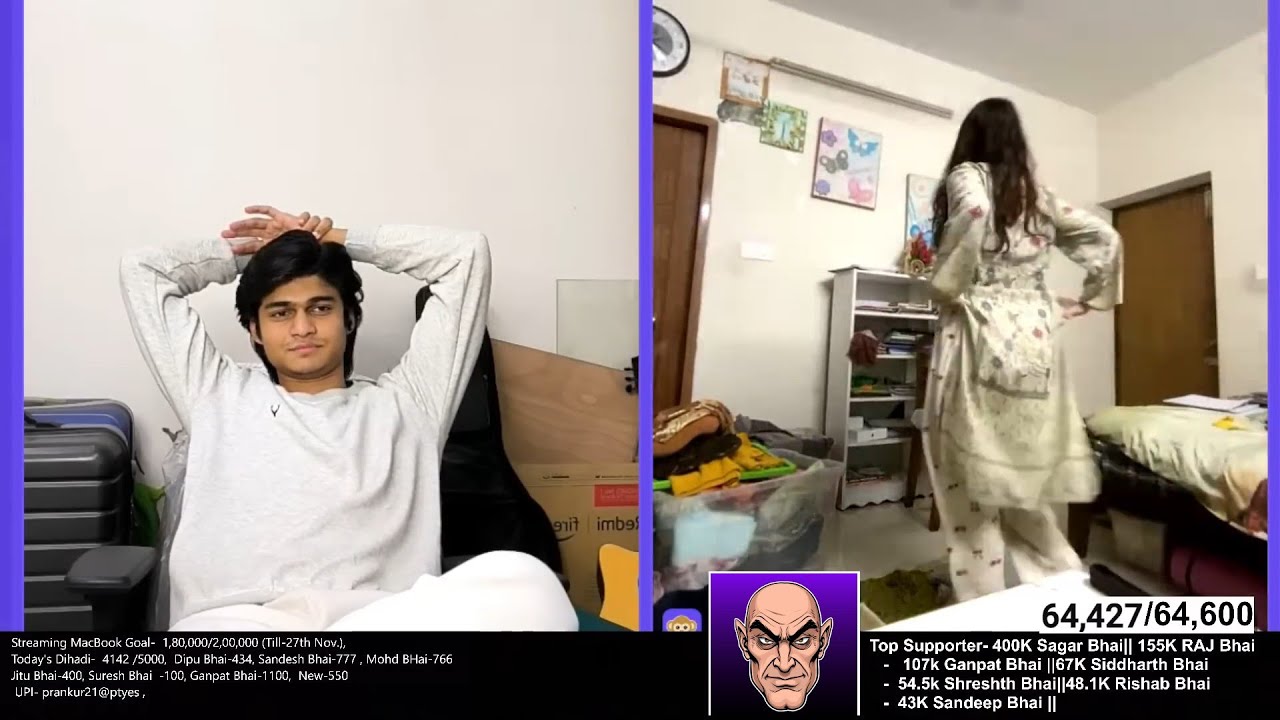 Naughty Talk with Bengali Girl 🍑👀🥵on Monkey Chat Live Video | Prankur Rajput | Lord Kaos