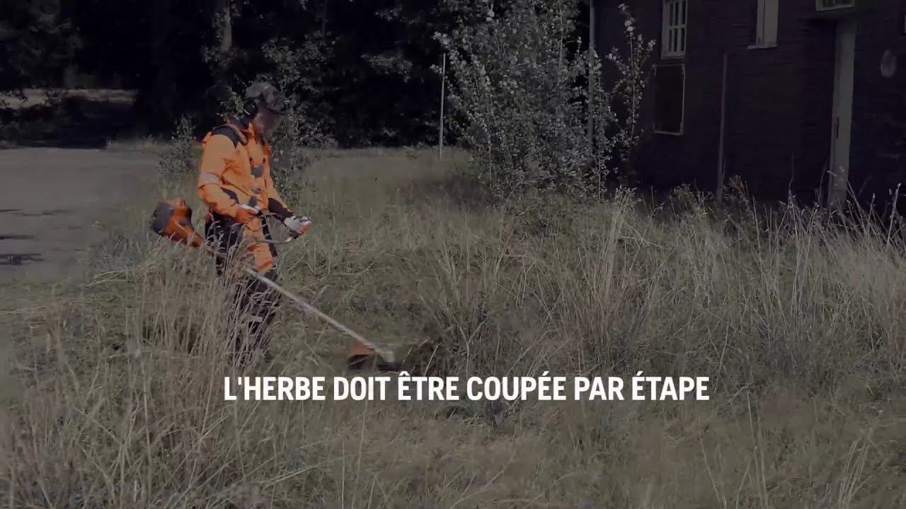 📣 [Tuto jardin] Comment utiliser votre d&eacute;broussailleuse Husqvarna dans l'herbe haute ?