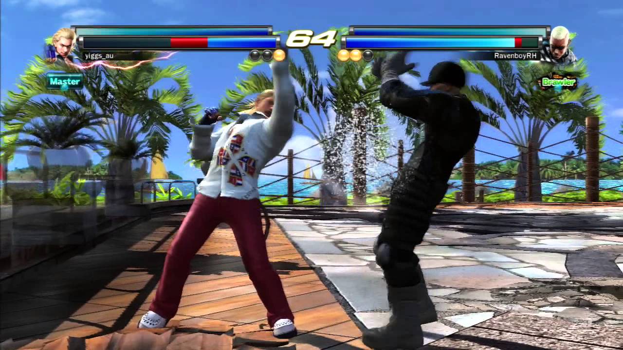 Tekken Tag 2 Steve/Ling vs. Raven/Yoshimitsu