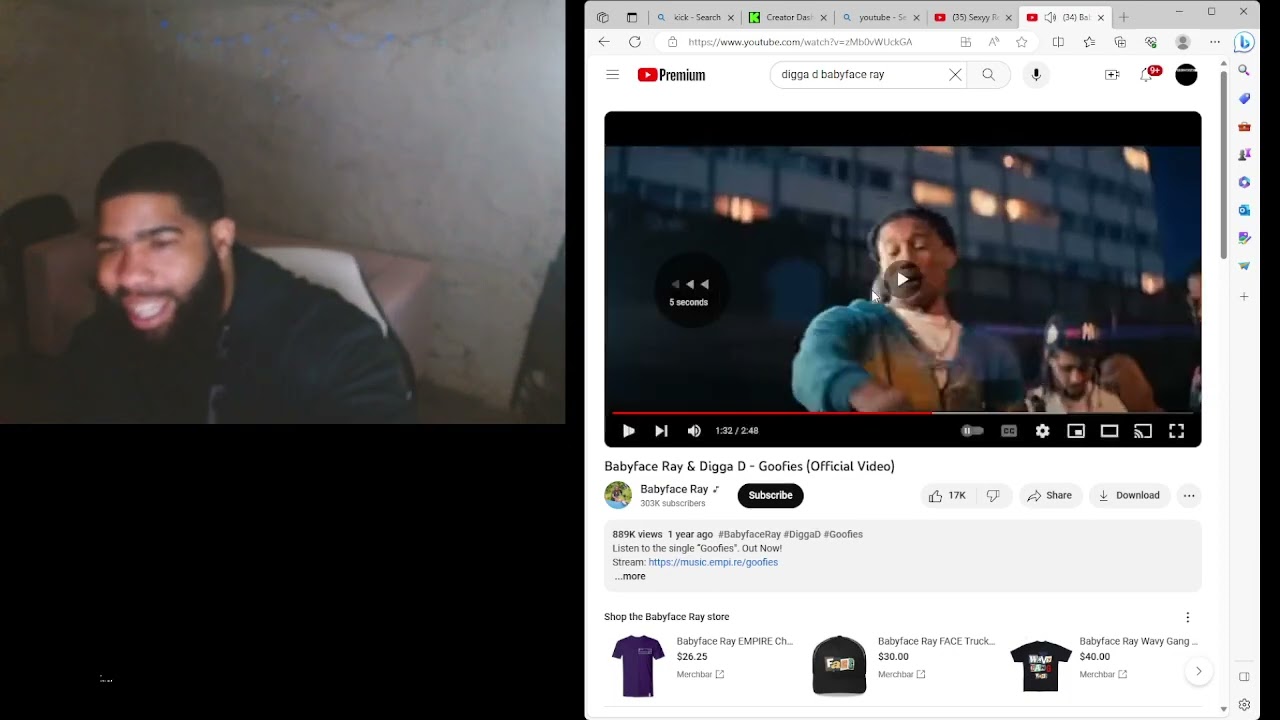Babyface Ray & Digga D - Goofies | Reaction 