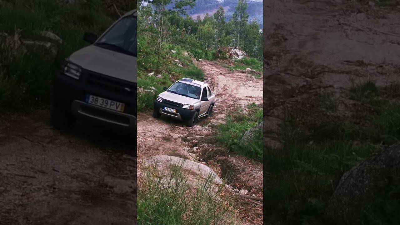 Land Rover Freelander Off Road 4x4 Exploring Trails