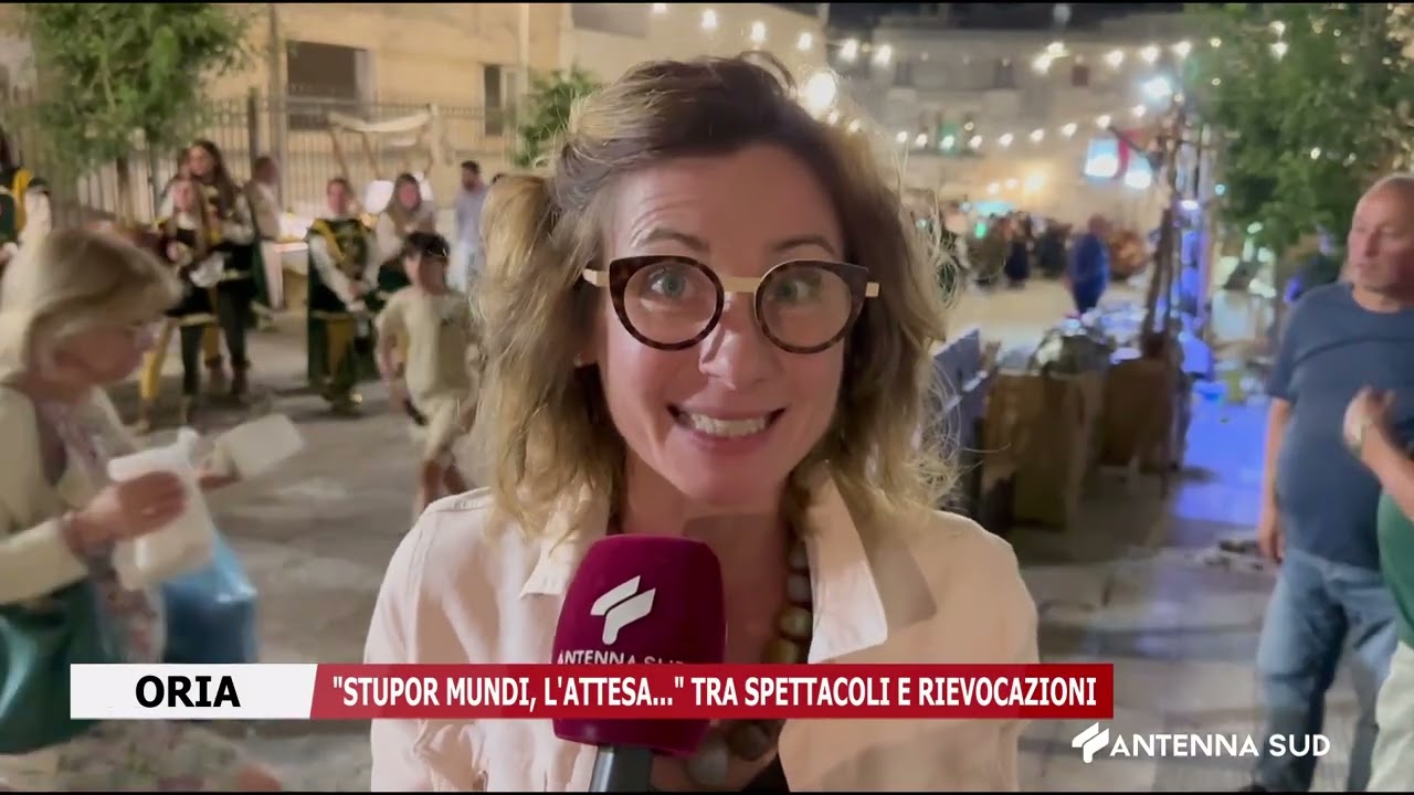 2 AGOSTO 2025 - SPECIALE PALIO DI ORIA, ''STUPOR MUNDI, L'ATTESA''
