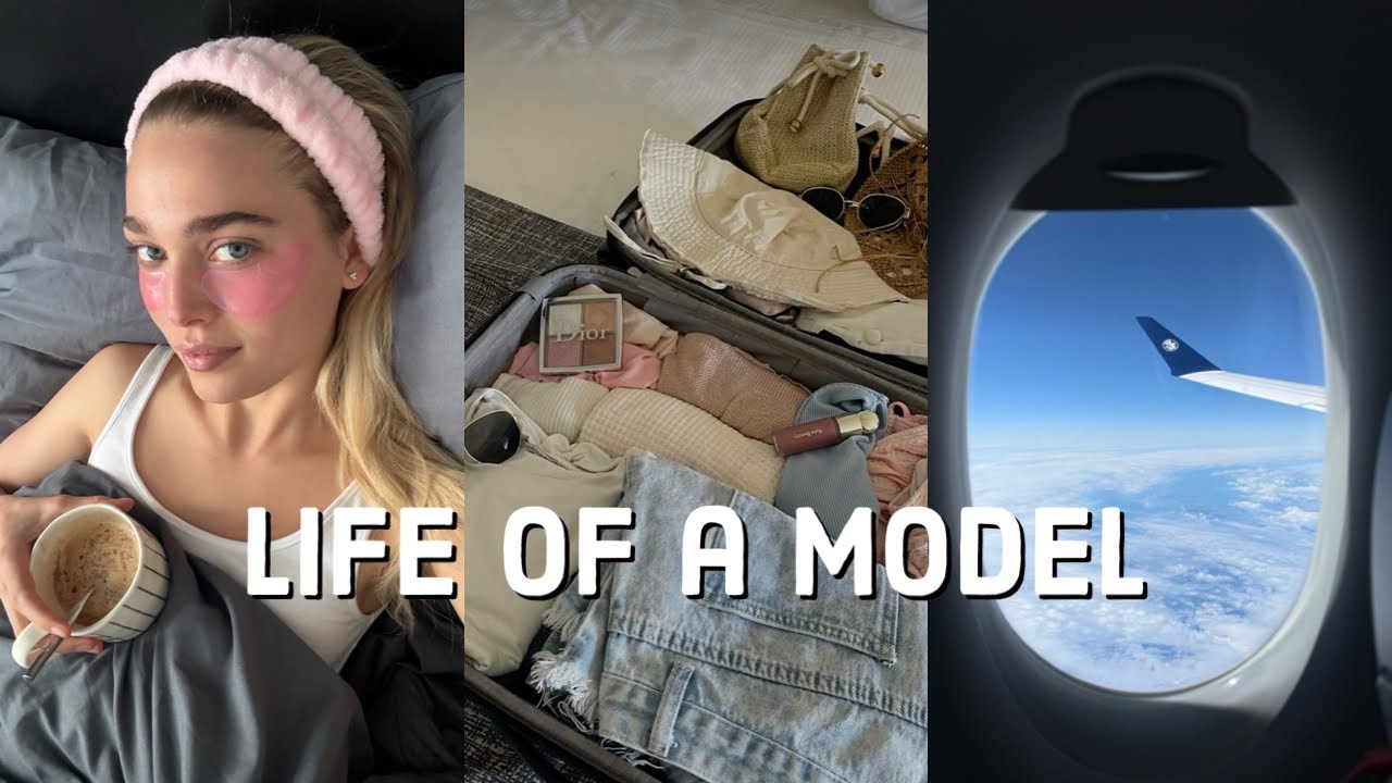 messy packing situation ￼- planning work trips - Paris days - life of a model // Sophie Kern 💞🧸🕯️