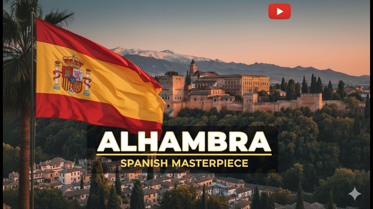 Rundgang durch die Alhambra in Granada | 2025 | 4k