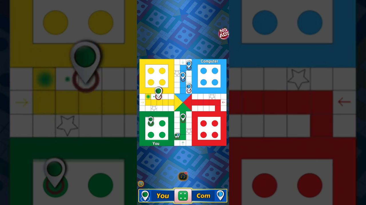 Ludo king 🎲game( play 213)Me vs computer 🎲💥Ludo player vs computer 🎲