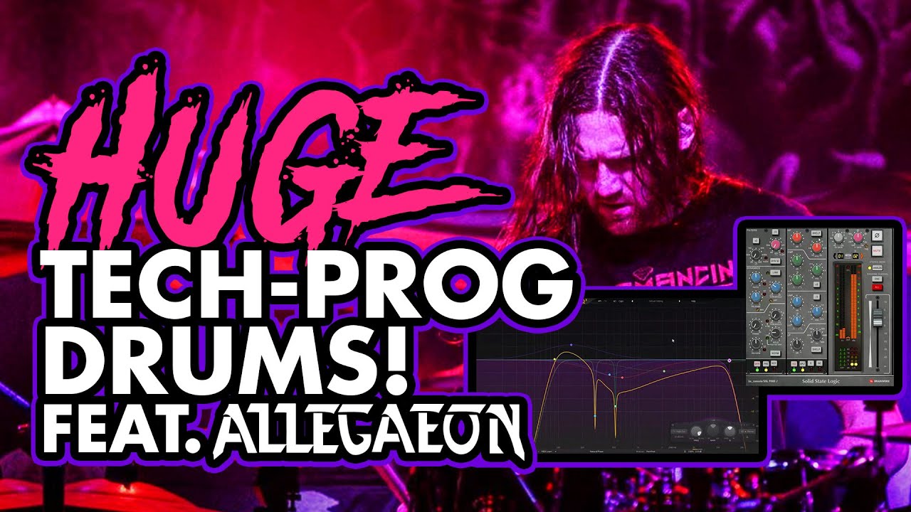 Mixing some TASTY tech-prog drums! w/ Dave Otero & Allegaeon