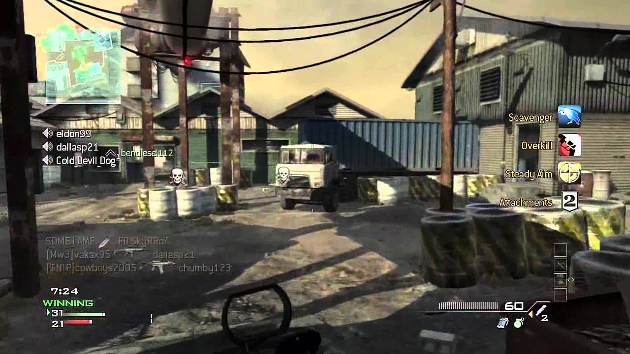 Ma premiere partie sur Modern Warfare 3 commente