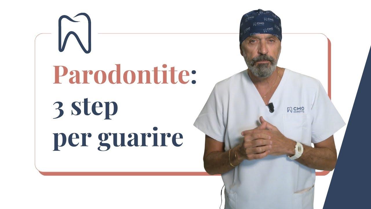 Tre step per curare la parodontite