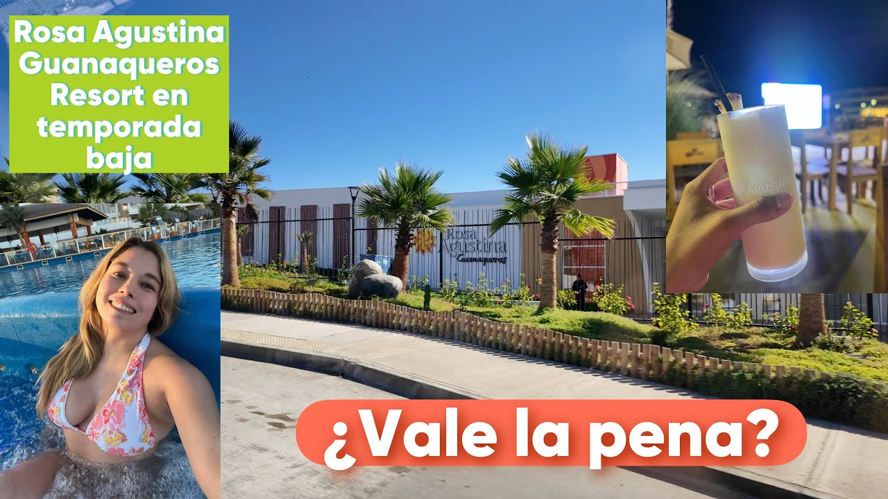 VLOG Rosa Agustina Guanaqueros Beach RESORT en temporada BAJA ¿Vale la pena? Caribe en Chile 🇨🇱