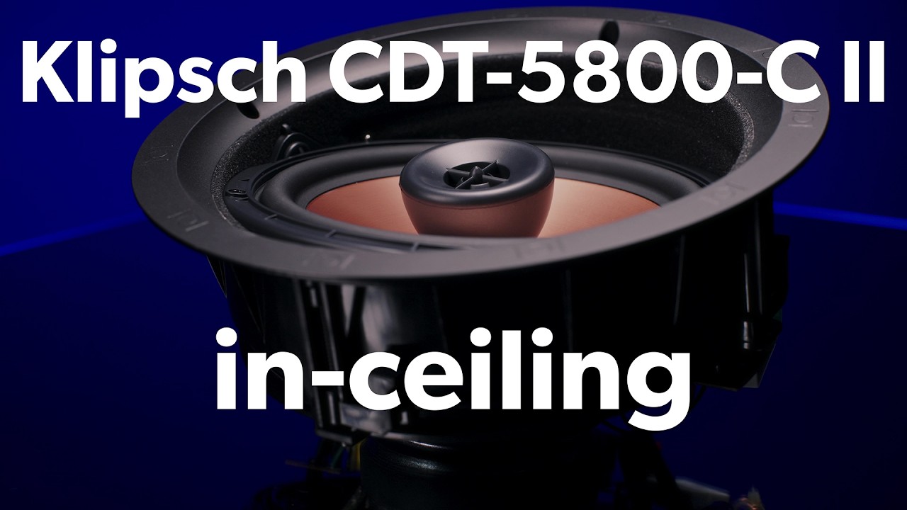 Klipsch CDT-5800-C II in-ceiling speaker | Crutchfield