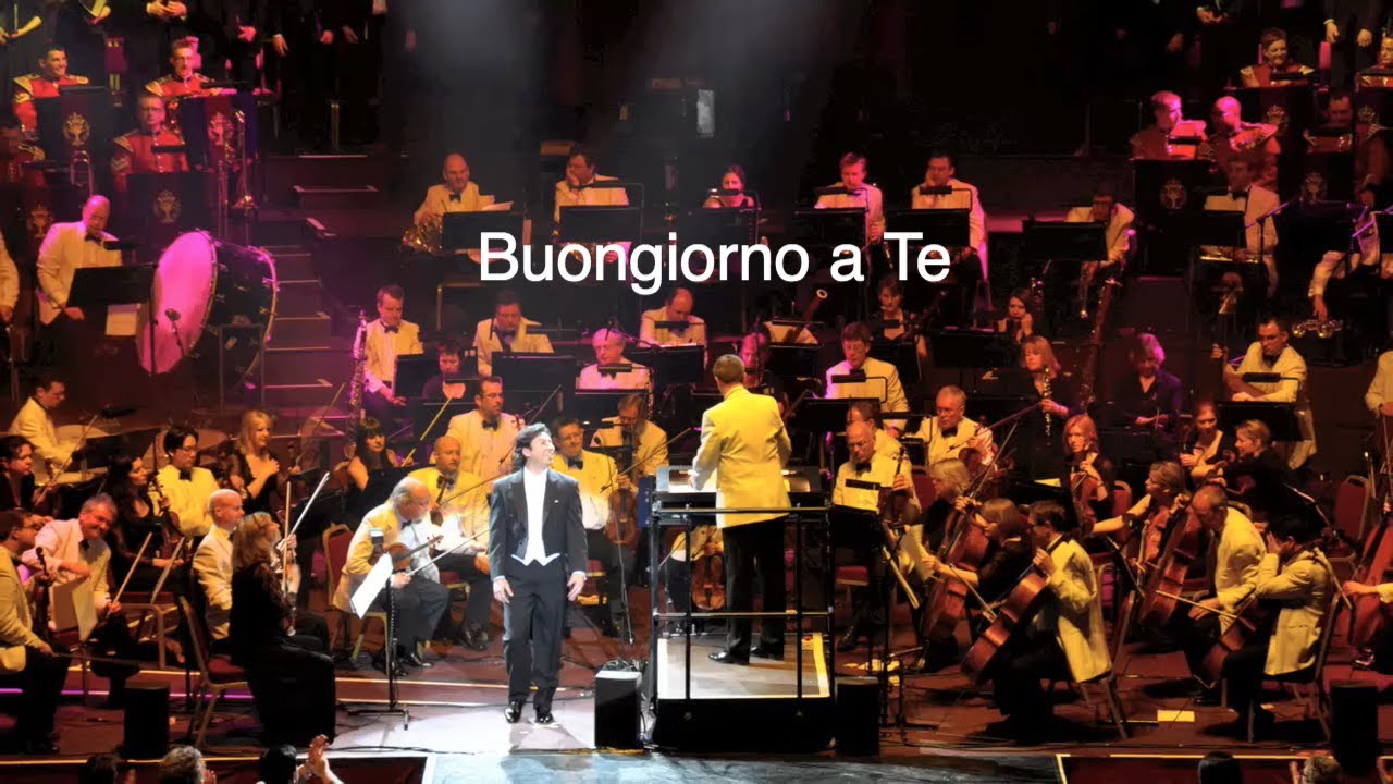 Buongiorno A Te - Jesus Leon tenor