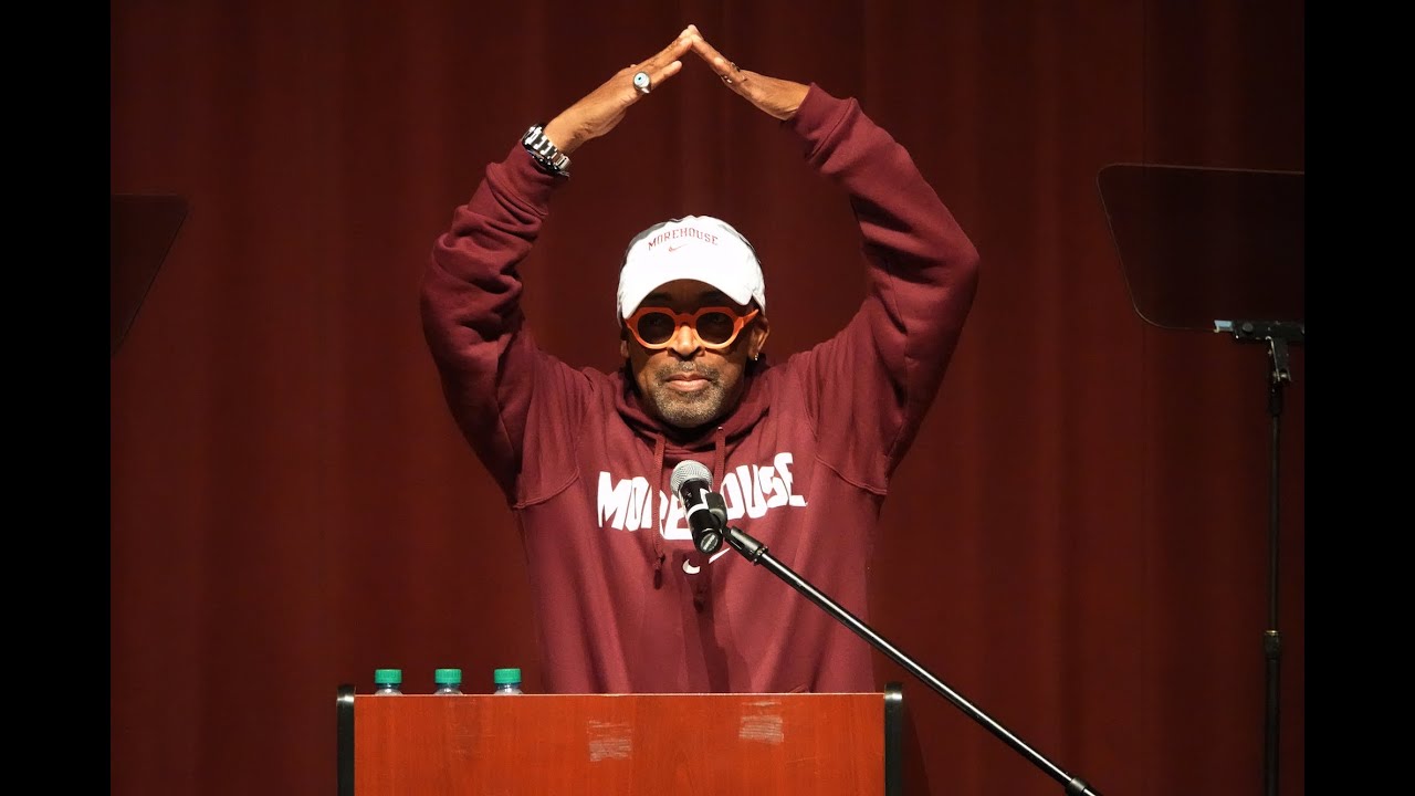 Spike Lee accepts “Spike Lee Award for Social Impact in Filmmaking” | Morehouse Film Festival