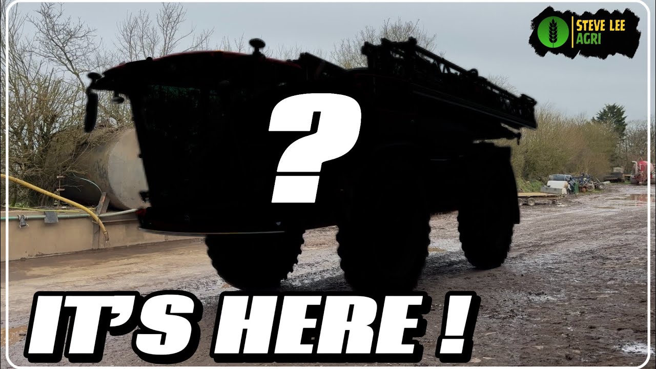 NEW SPRAYER ARRIVES.. WHAT DID WE GO FOR? 