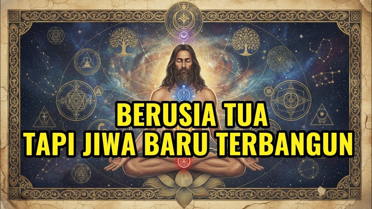 JIWA TERPILIH ✨️ BERUSIA TUA, TAPI JIWA INI BARU TERBANGUN — KEBANGKITAN SUNYI YANG TAK 