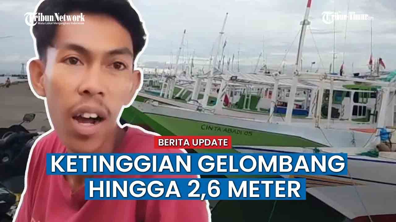 Ratusan Nelayan Pelabuhan Paotere Makassar Tak Melaut Akibat Cuaca Ekstrem