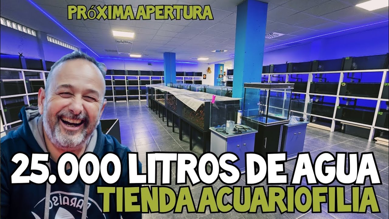 TIENDA DE ACUARIOFILIA ALICANTE MAS DE 25.000 LITROS DE AGUA | MUNDO AQUARIUM