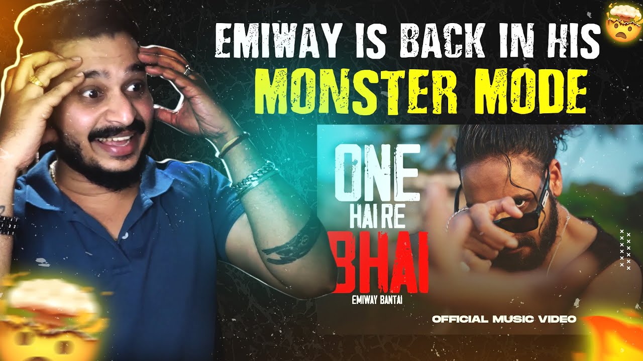 EMIWAY BANTAI - ONE HAI RE BHAI ( Reaction..! ) | (PROD BY - ANYVIBE) | LiL AnnA ReactioN 😎🔥