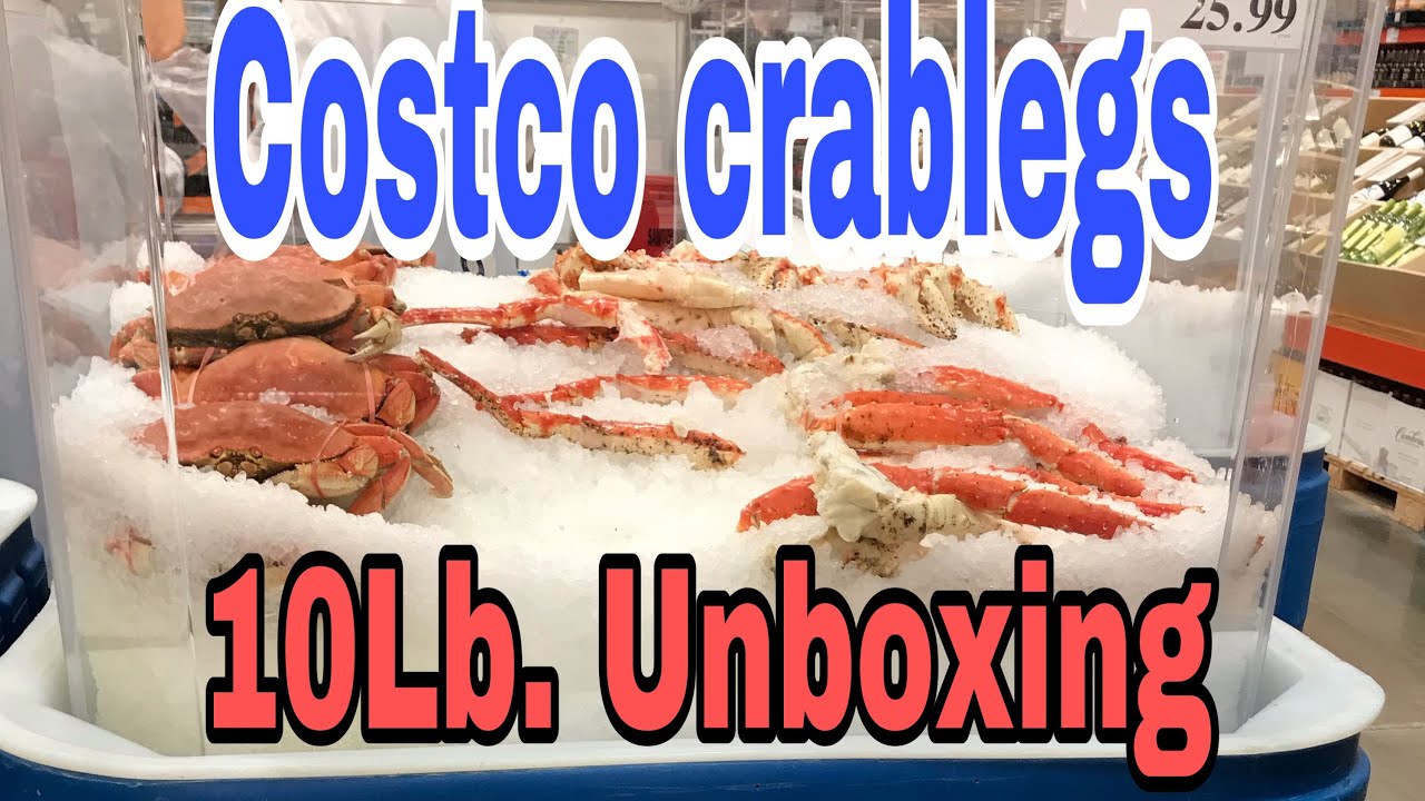 Unboxing 10Lb king crab legs from Costco