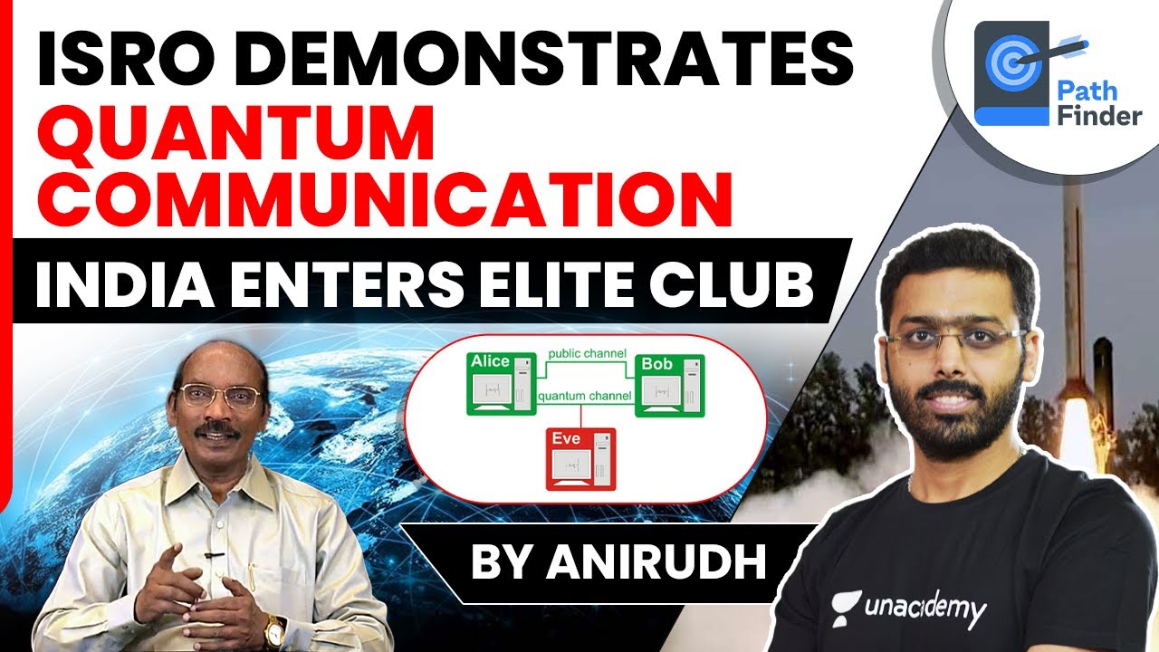 ISRO demonstrates Quantum Communication Technology. What is Quantum Key Distribution? #UPSC #IAS