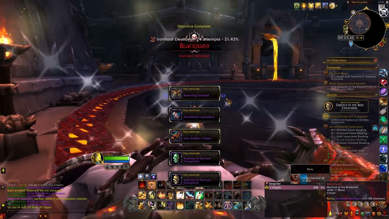 [WOW] Mountfarming (405 mounts so far) Blackrock Foundry#1