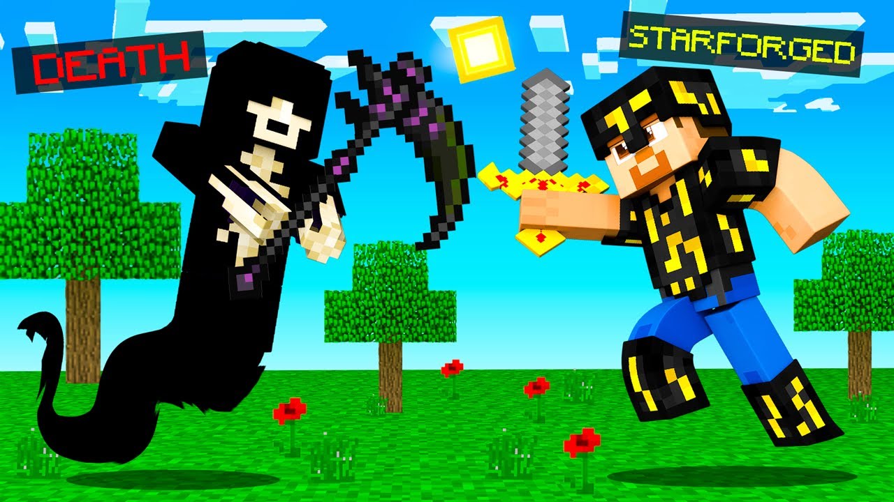 DEATH ARMOR vs STARFORGED in Minecraft