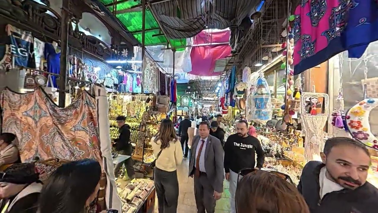 Walk at Khan El Khalily Down town Cairo  24 Jan 2026