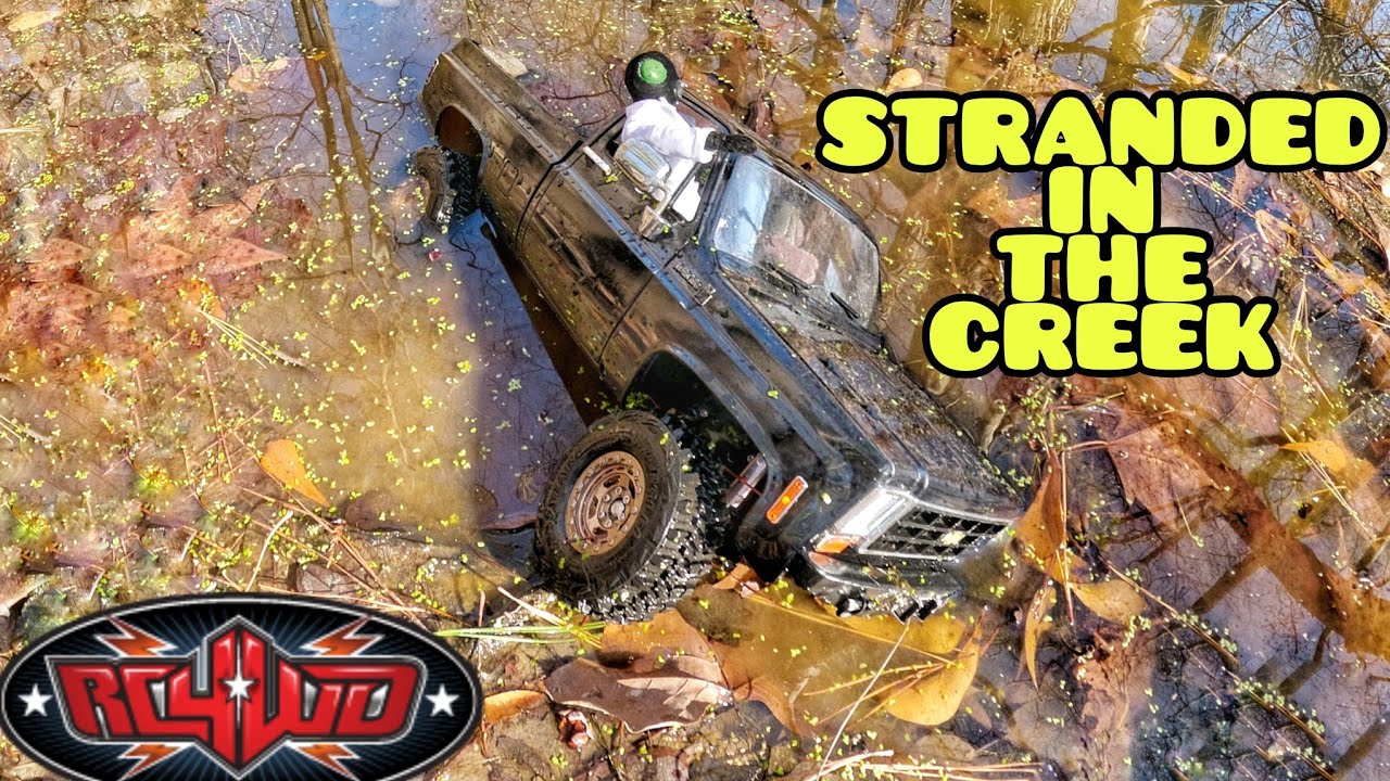 Chevrolet k10 BREAKS DOWN IN THE CREEK!