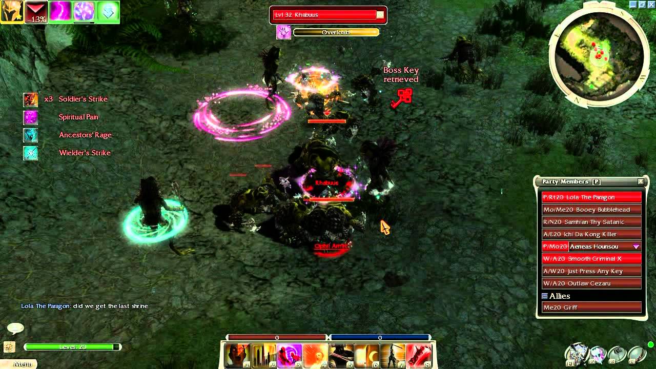 Guild Wars HD Bogroot Growths Speed Run #1