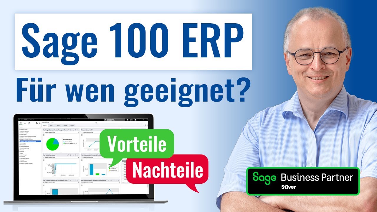 Sage 100 - die richtige ERP-L&ouml;sung f&uuml;r Ihr Unternehmen?