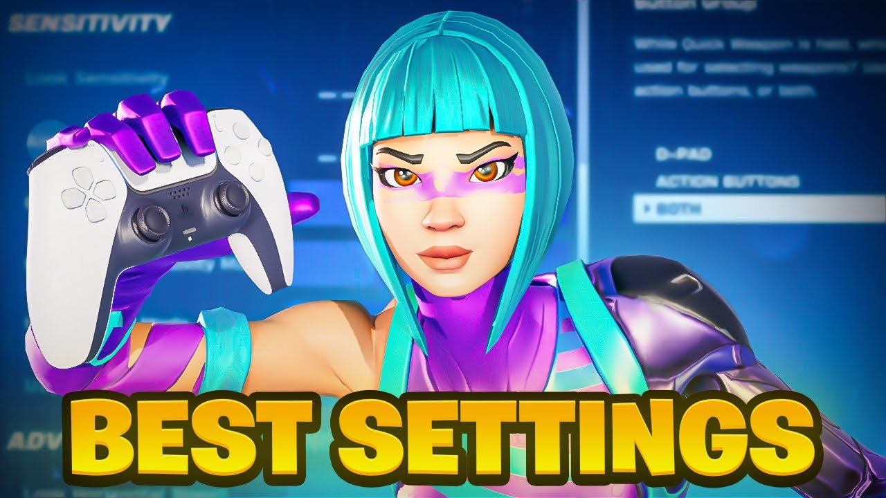 *НОВЫЕ* Лучшие настройки контроллера + чувствительность для Fortnite 7-й главы! (PS4/PS5/XBOX/PC)