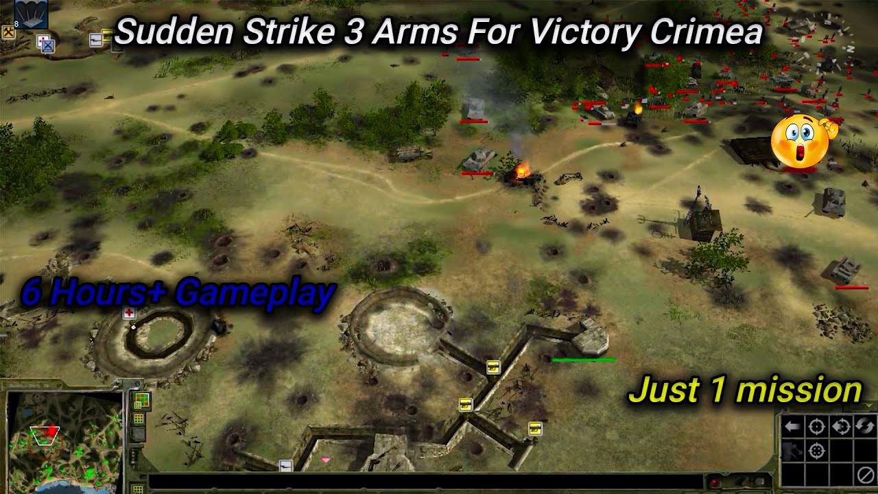 [ Hard ] Sudden Strike 3 Arms for Victory : Crimea Full Gameplay || RusheR ||
