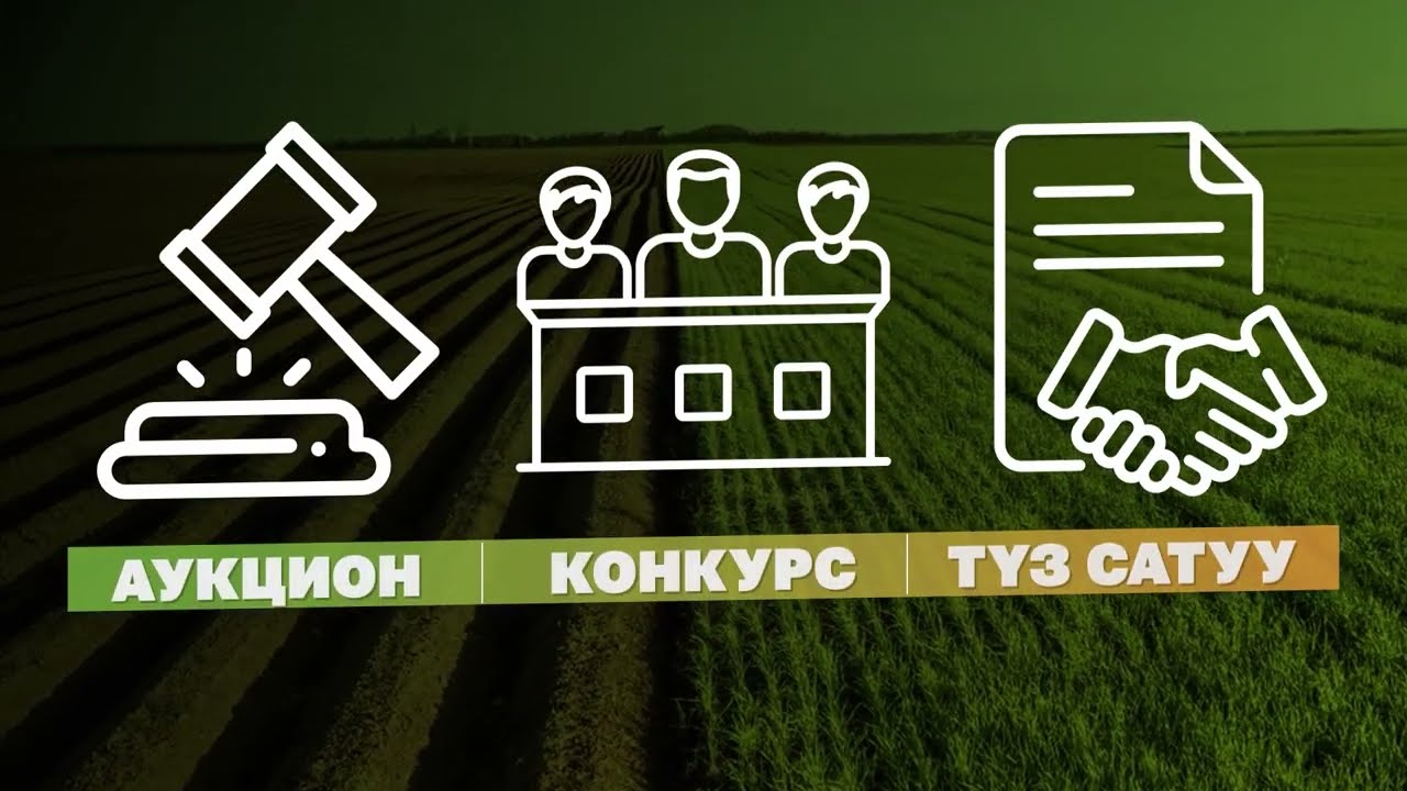 Муниципалдык менчикте турган жер участокторун менчикке же ижарага берүү тартиби