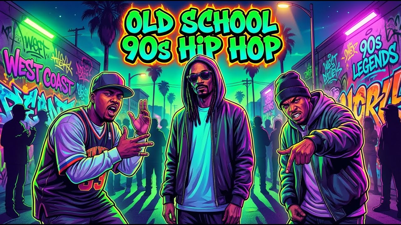 90s Old School Hip Hop 🔥 Live Rap Mix for True Heads