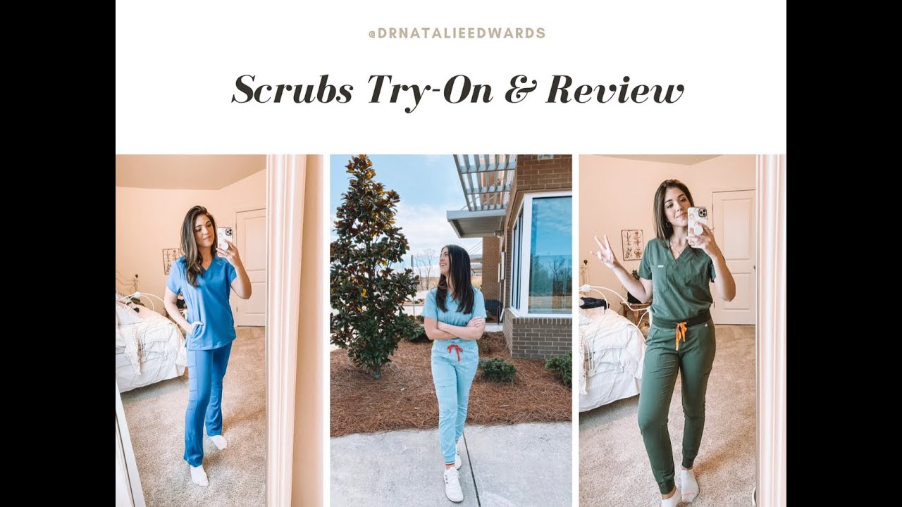 Scrubs Try-on and Review/Figs, Jaanuu, Greys Anatomy, and more!