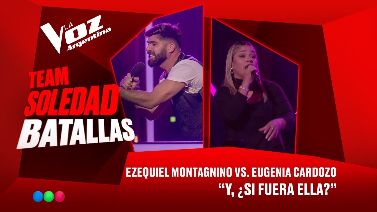Ezequiel Montagnino vs. Eugenia Cardozo - “Y, ¿si fuera ella?” - Batallas - La Voz Argentina 2025