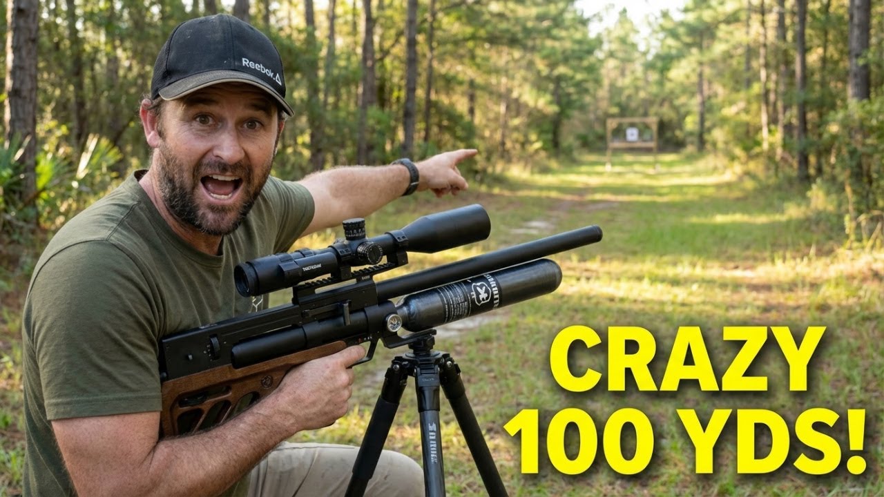Kalibrgun Cricket II Tactical 70 WST shooting 18.13gr to 100yd!